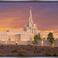 Phoenix Temple Sunset