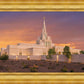 Phoenix Temple Sunset
