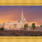 Phoenix Temple Sunset