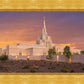 Phoenix Temple Sunset