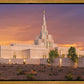 Phoenix Temple Sunset