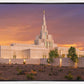 Phoenix Temple Sunset