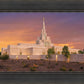 Phoenix Temple Sunset