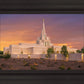 Phoenix Temple Sunset