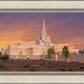 Phoenix Temple Sunset