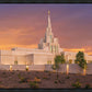 Phoenix Temple Sunset