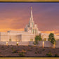 Phoenix Temple Sunset