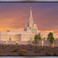 Phoenix Temple Sunset