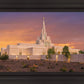 Phoenix Temple Sunset