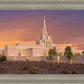 Phoenix Temple Sunset