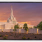 Phoenix Temple Sunset