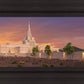 Phoenix Temple Sunset