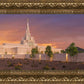 Phoenix Temple Sunset