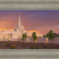 Phoenix Temple Sunset