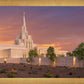 Phoenix Temple Sunset