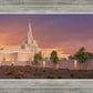 Phoenix Temple Sunset