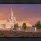 Phoenix Temple Sunset