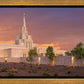 Phoenix Temple Sunset