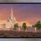 Phoenix Temple Sunset