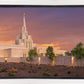 Phoenix Temple Sunset