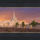 Phoenix Temple Sunset