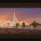Phoenix Temple Sunset