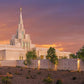 Phoenix Temple Sunset