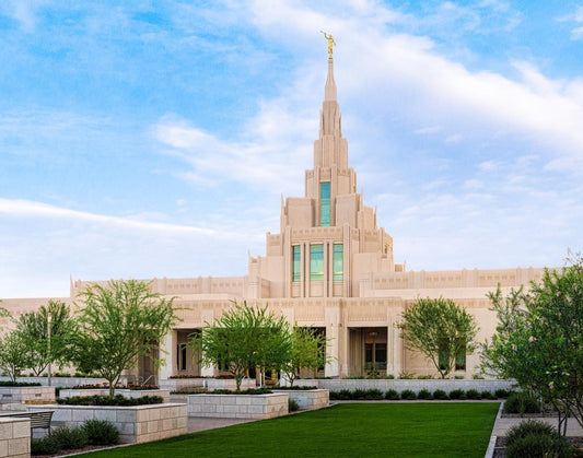 Phoenix Temple Windows of Heaven Gallery Wrap