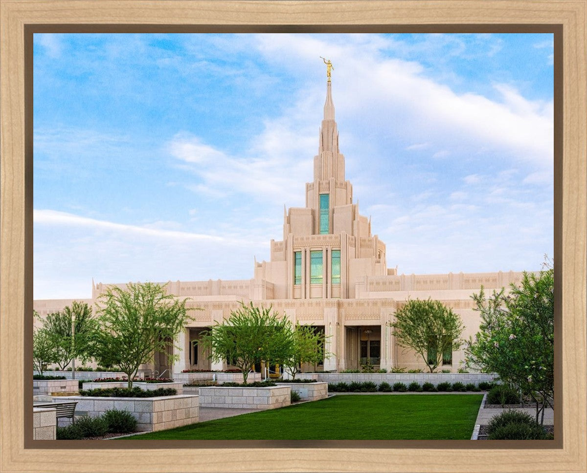 Phoenix Temple Windows of Heaven Gallery Wrap