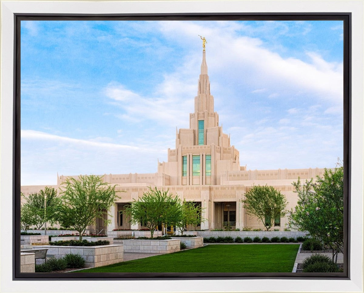 Phoenix Temple Windows of Heaven Gallery Wrap