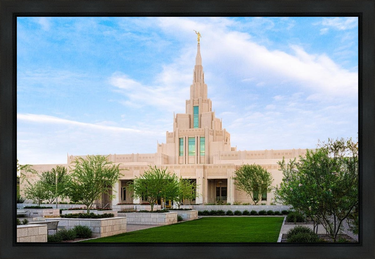 Phoenix Temple Windows of Heaven Gallery Wrap