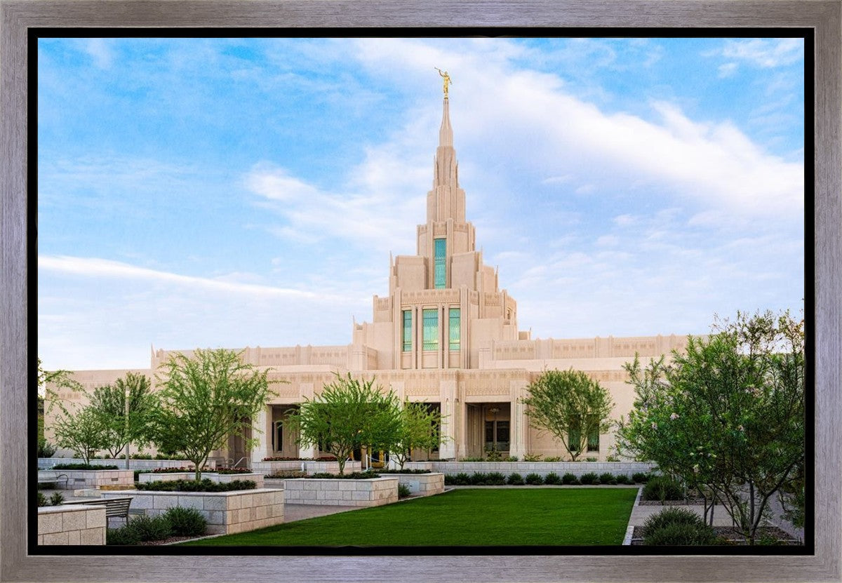 Phoenix Temple Windows of Heaven Gallery Wrap