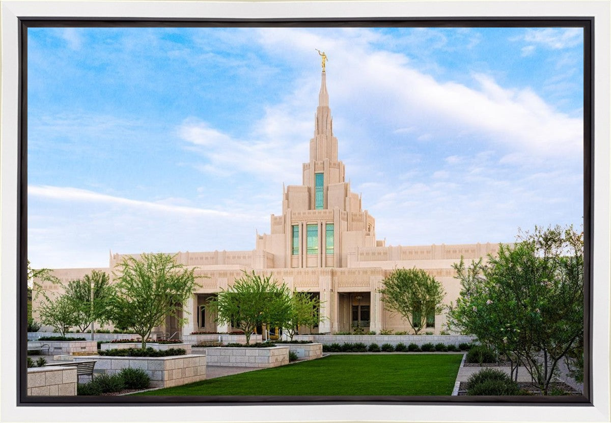Phoenix Temple Windows of Heaven Gallery Wrap