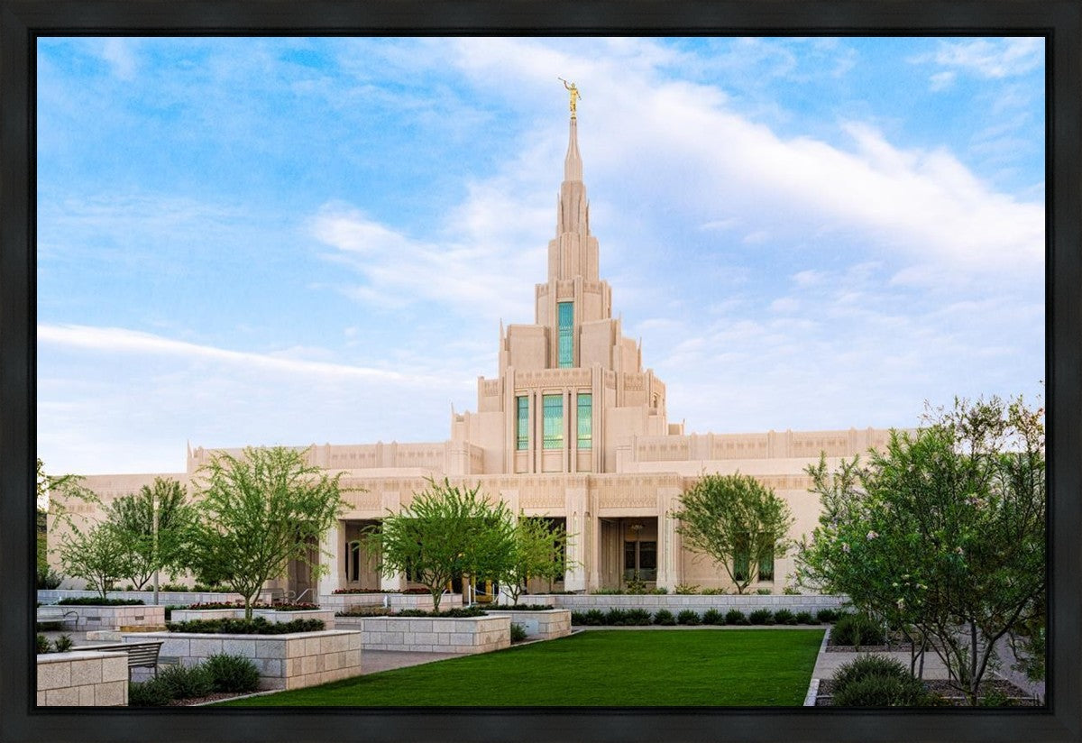 Phoenix Temple Windows of Heaven Gallery Wrap