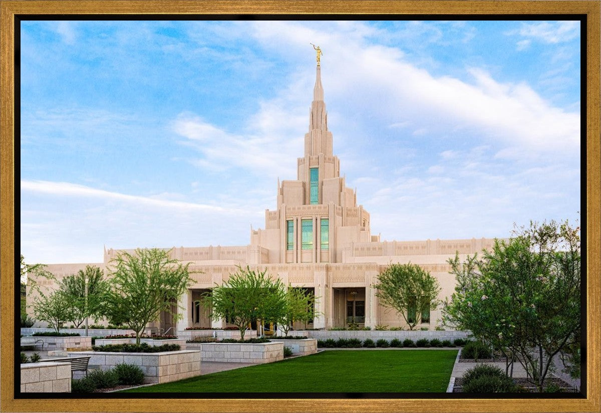 Phoenix Temple Windows of Heaven Gallery Wrap