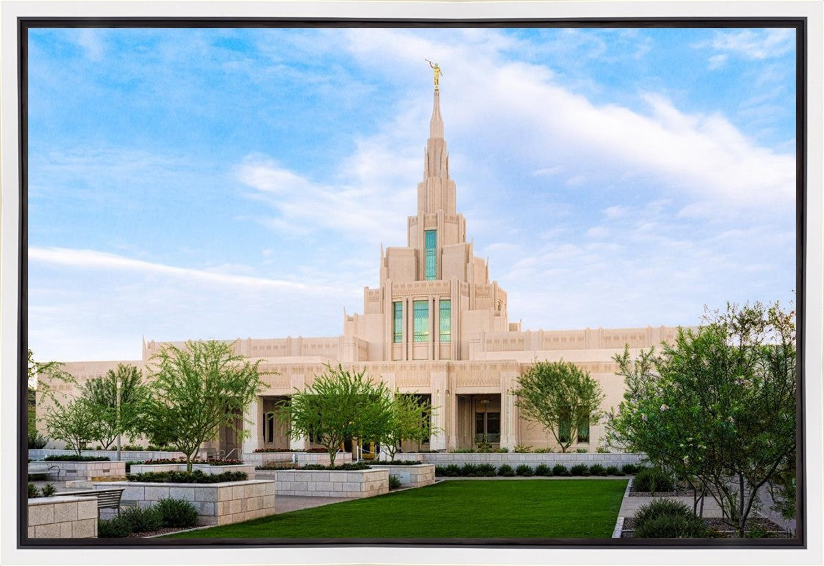 Phoenix Temple Windows of Heaven Gallery Wrap