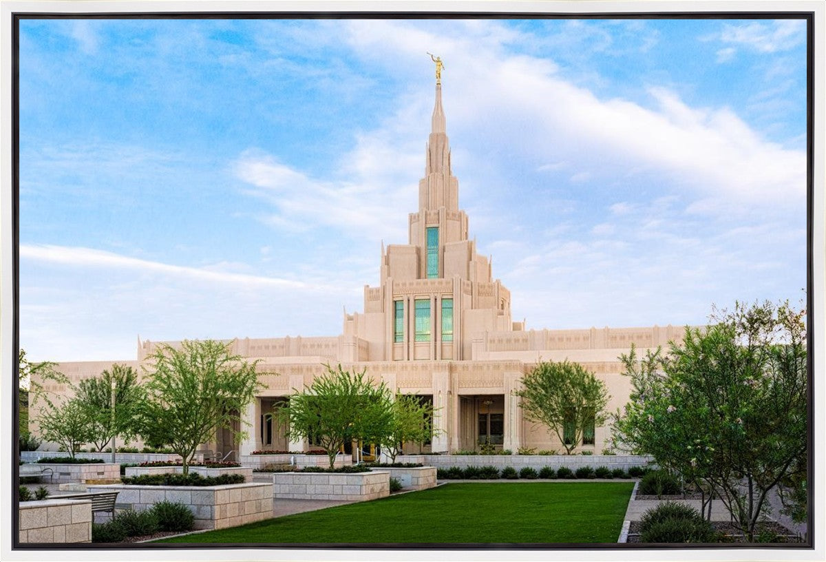 Phoenix Temple Windows of Heaven Gallery Wrap