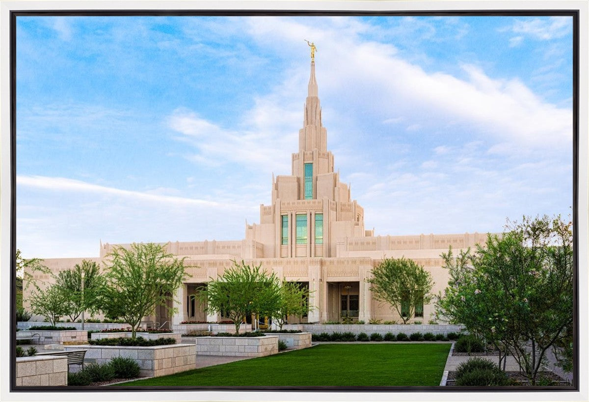 Phoenix Temple Windows of Heaven Gallery Wrap