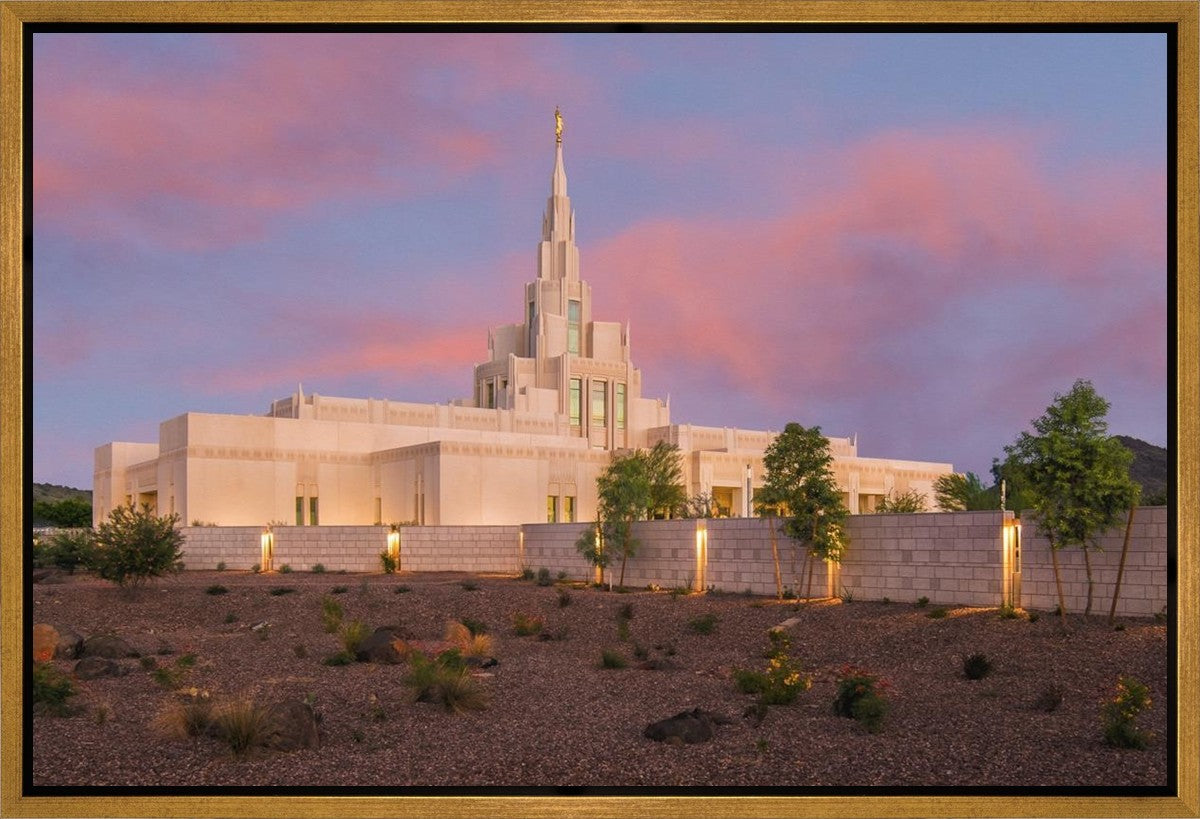 Phoenix Temple Eventide Gallery Wrap