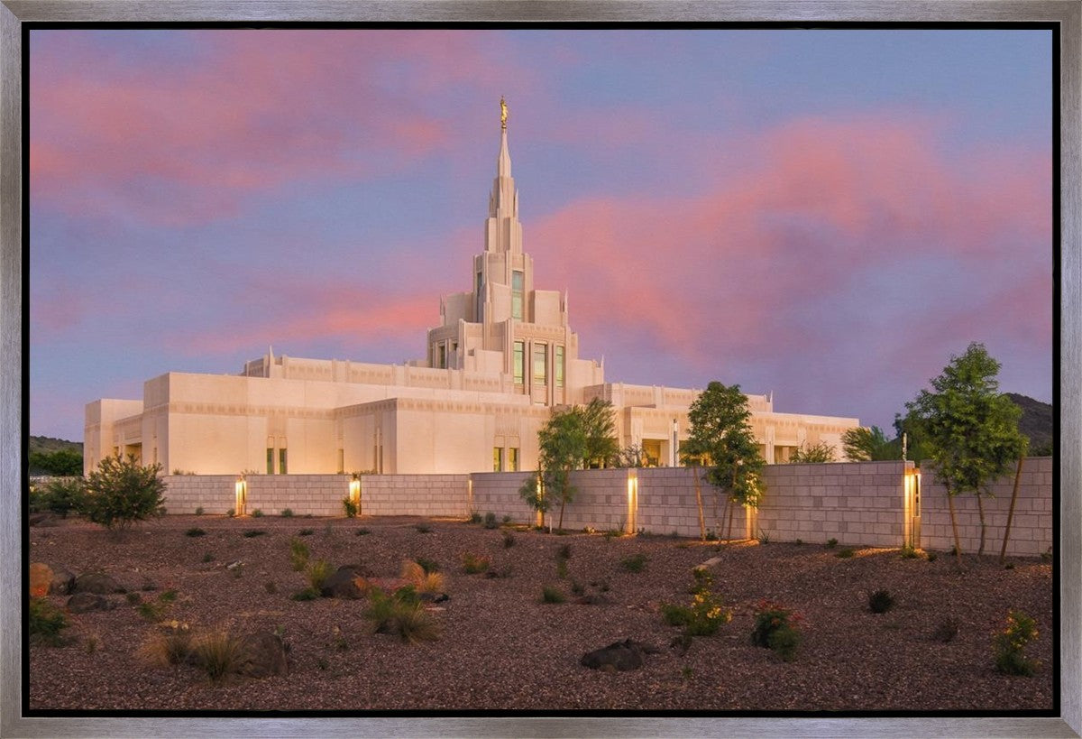 Phoenix Temple Eventide Gallery Wrap