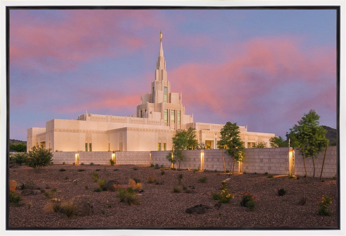 Phoenix Temple Eventide Gallery Wrap