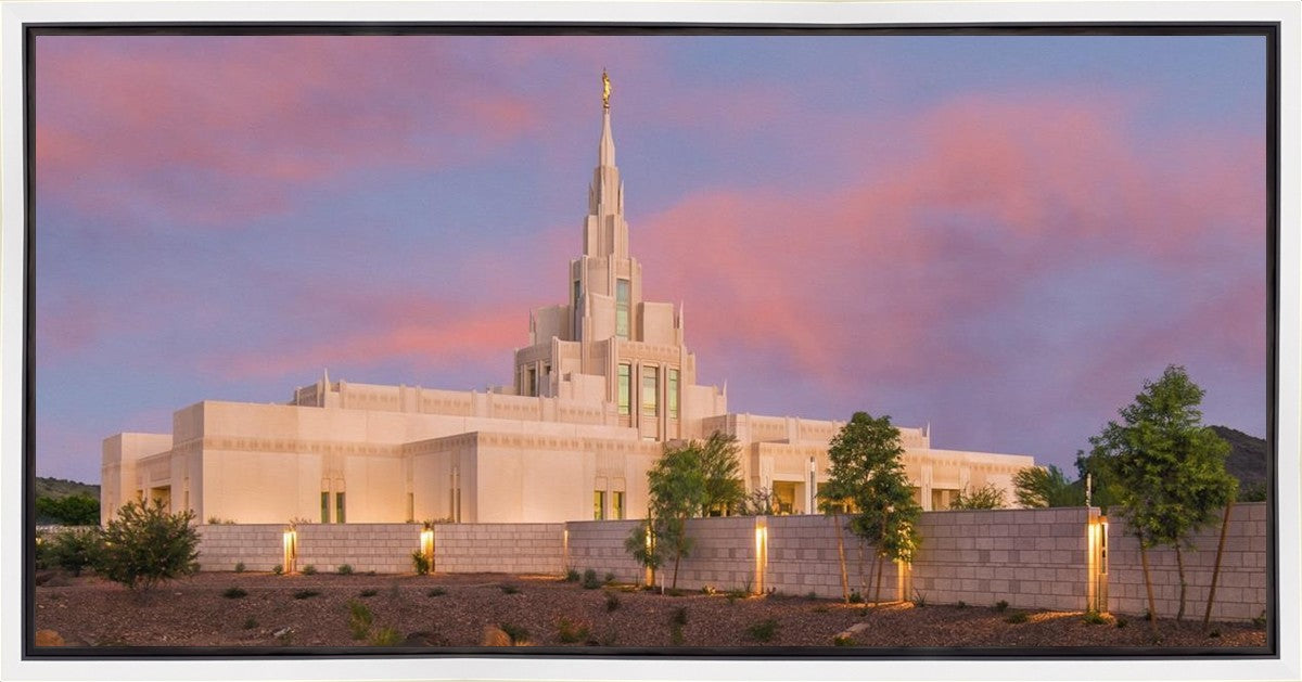 Phoenix Temple Eventide Gallery Wrap