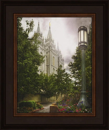 Salt Lake Temple Everglow