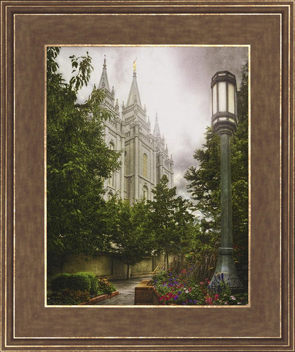 Salt Lake Temple Everglow