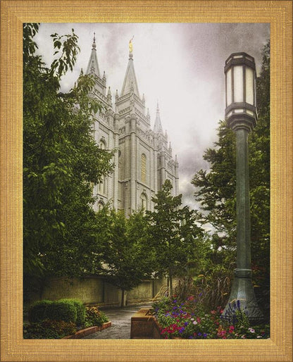 Salt Lake Temple Everglow