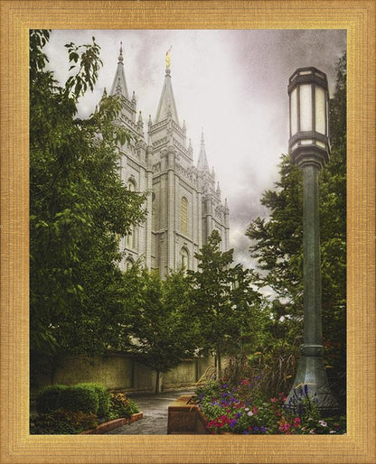 Salt Lake Temple Everglow