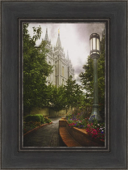 Salt Lake Temple Everglow