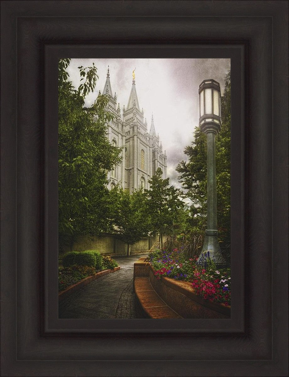 Salt Lake Temple Everglow