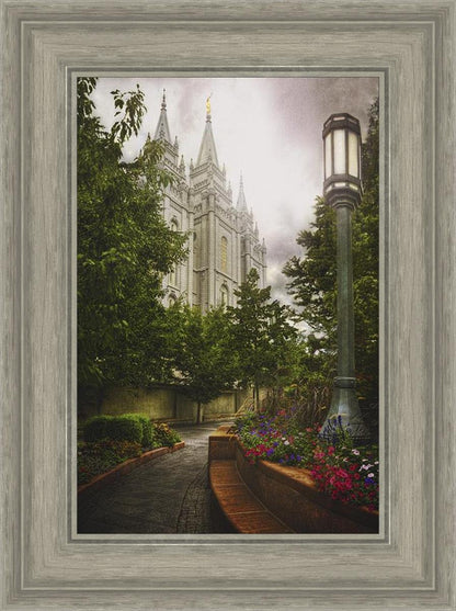 Salt Lake Temple Everglow