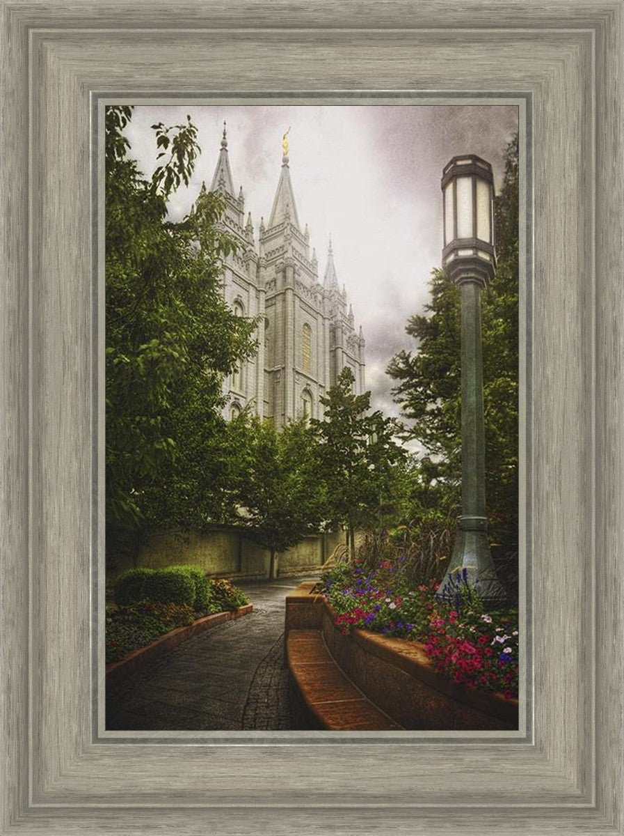 Salt Lake Temple Everglow